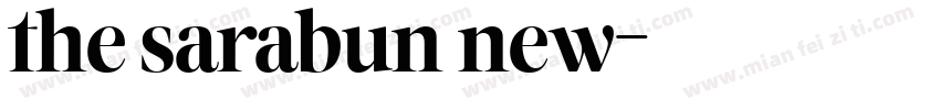 the sarabun new字体转换